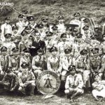 Banda Musicale di Cairano che nel 1948 contava 50 musicisti